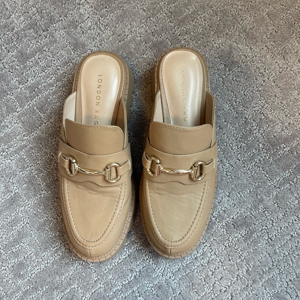 London Rag Mule Clogs - Picture 2 of 4